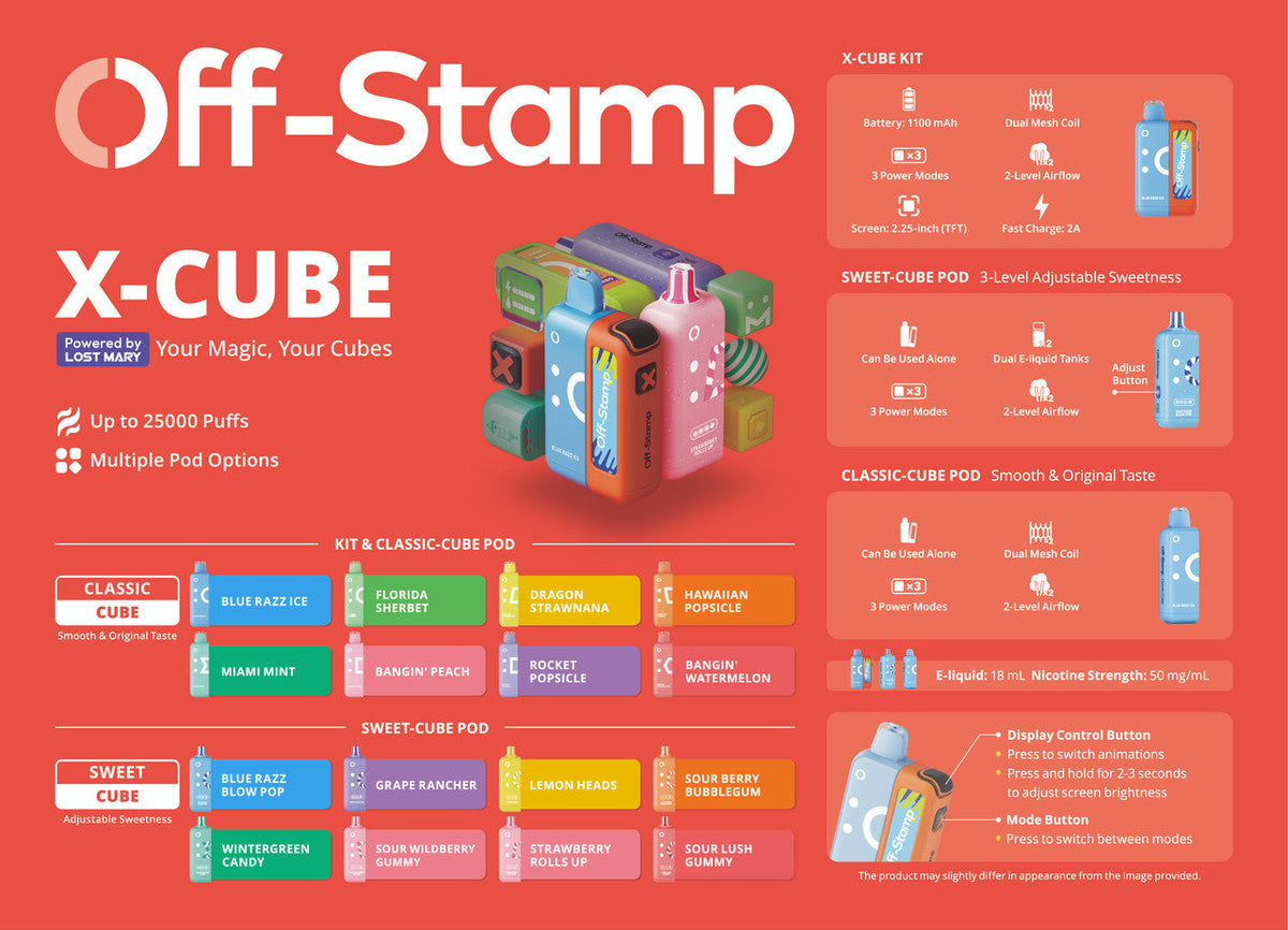 Off-Stamp X Classic Cube Pod 25K