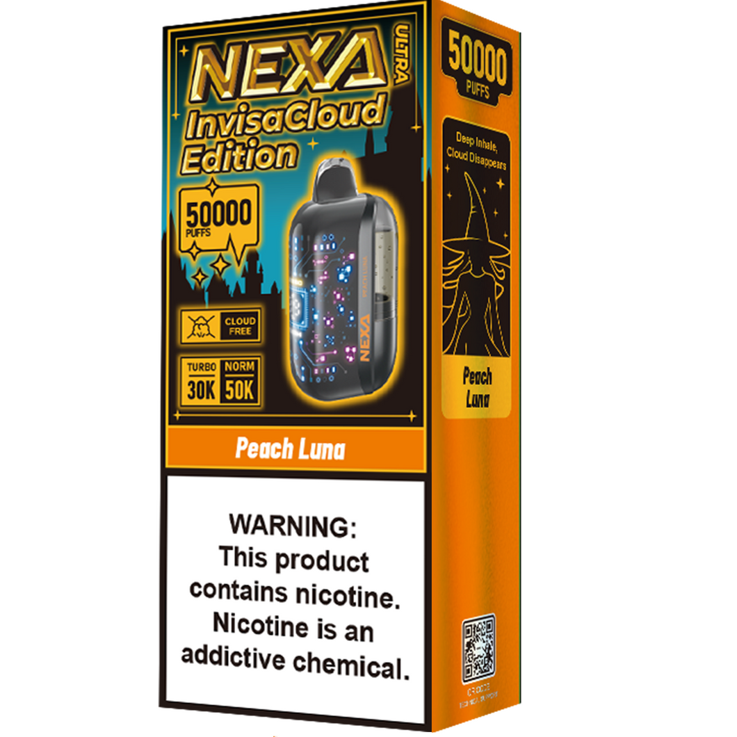 Peach Luna NEXA Ultra 50000 | Disposable Vape NEXA Peach Luna NEXA Ultra 50000 | Disposable Vape NEXA