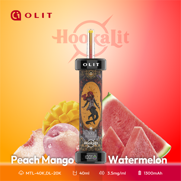 Persikka Mango Vesimeloni - Olit 40K Shisha - 40K Vapes