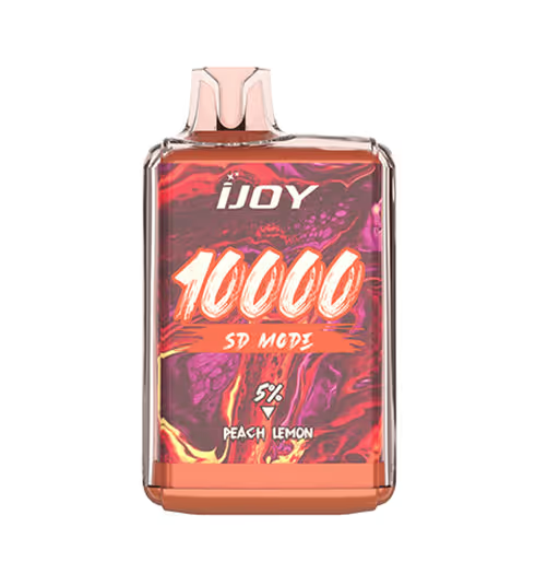 Персик и лимон — iJoy Bar SD10000 - Дешёвые одноразовые вейпы до 10 долларов