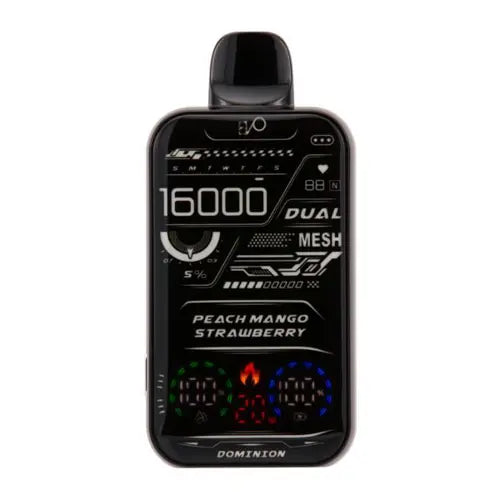 Peach Mango Strawberry - EVO Dominion 16000 - Cheap Disposable Vapes Under $10