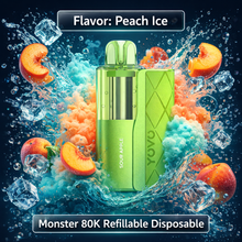 Cargue la imagen en el visor de la Galería, Monster 80K Refillable Disposable
