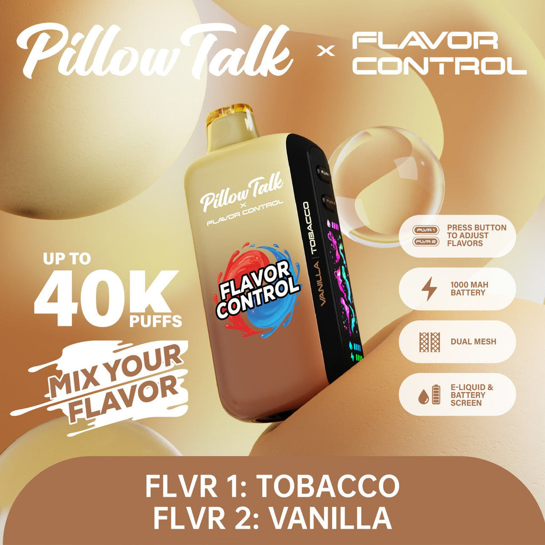 Load image into Gallery viewer, Pillow Talk FC40000 Flavor Control TEXAS COMPLIANT
