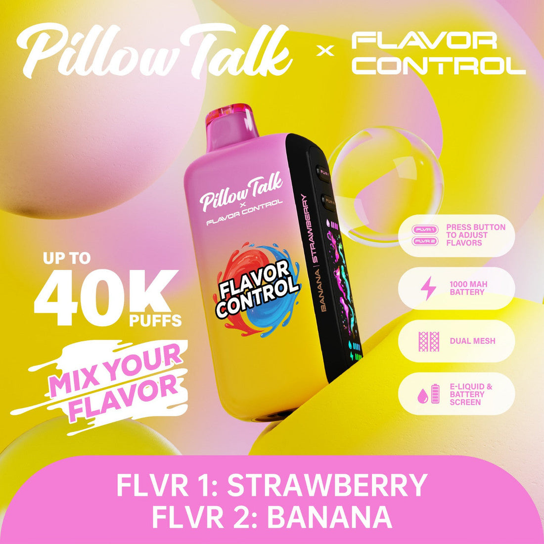 Load image into Gallery viewer, Pillow Talk FC40000 Flavor Control

