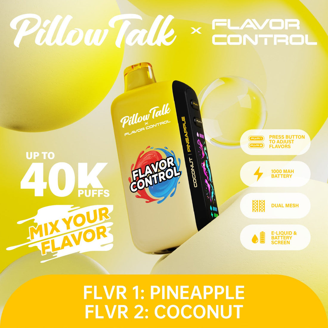 Load image into Gallery viewer, Pillow Talk FC40000 Flavor Control TEXAS COMPLIANT
