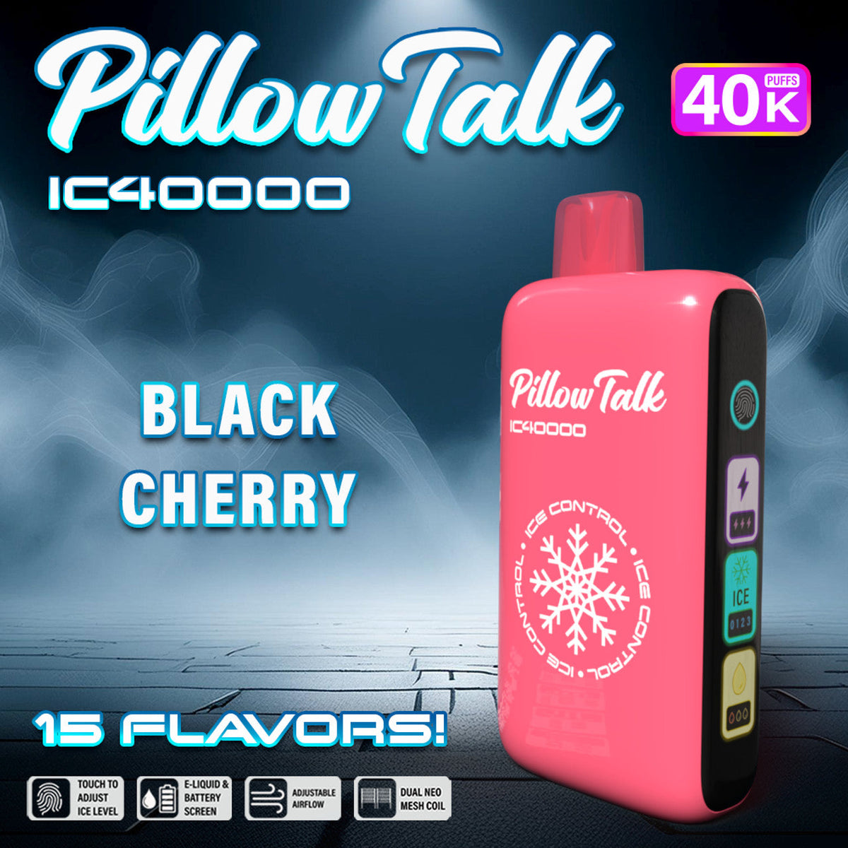 Pillow Talk IC40000 Ice Control TEXAS COMPLIANT