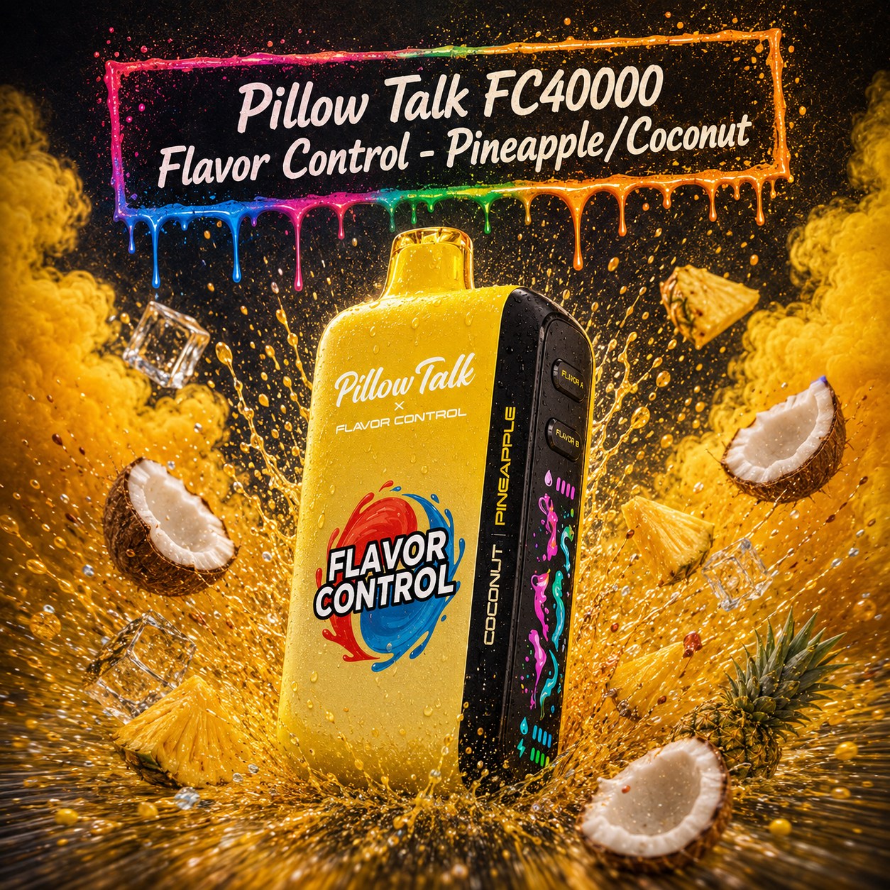Pillow Talk FC40000 Flavor Control - Pineapple/Coconut
