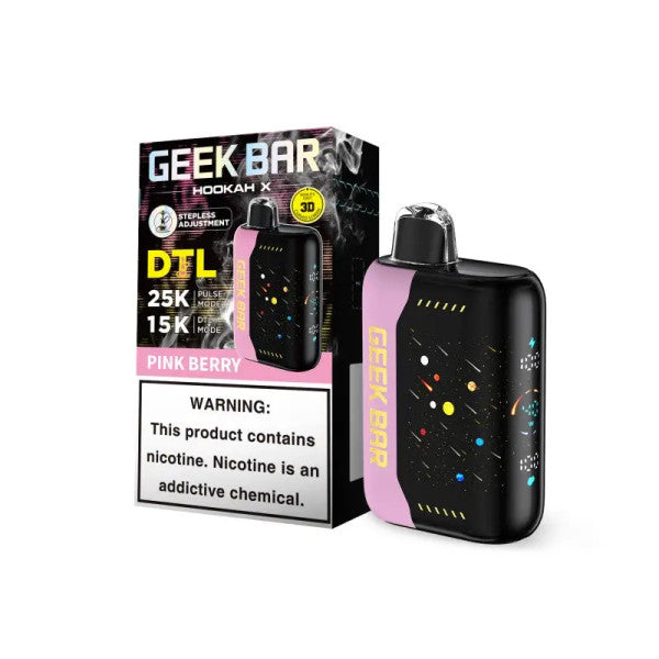 Lataa kuva gallerian katseluohjelmaan, Geek Bar Hookah X 25K
