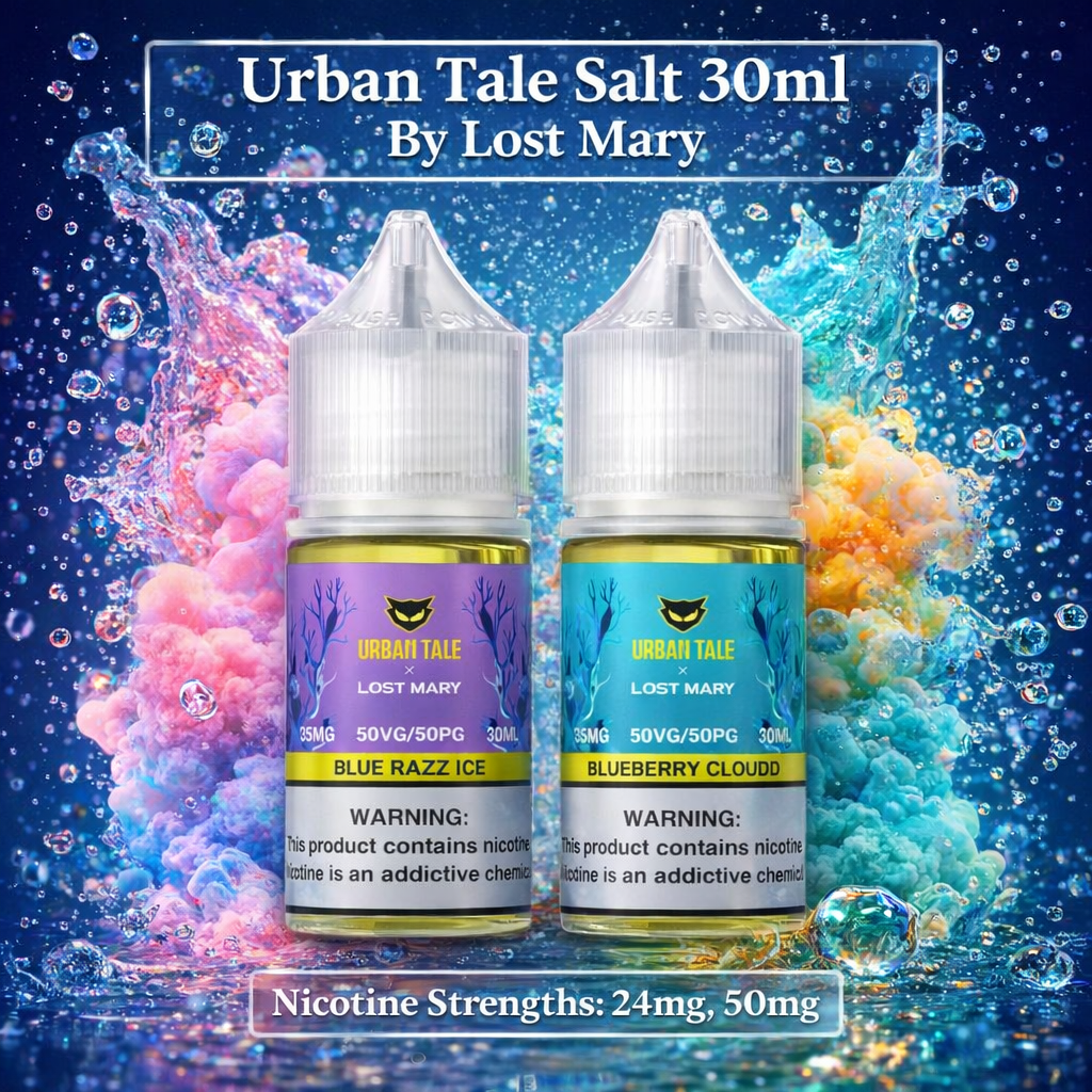 Afbeelding laden in Galerijviewer, Urban Tale Salt 30ml By Lost Mary
