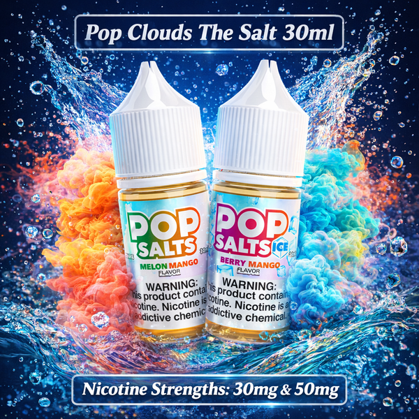 Pop Clouds The Salt 30ml - E-Liquidi Nic Salt