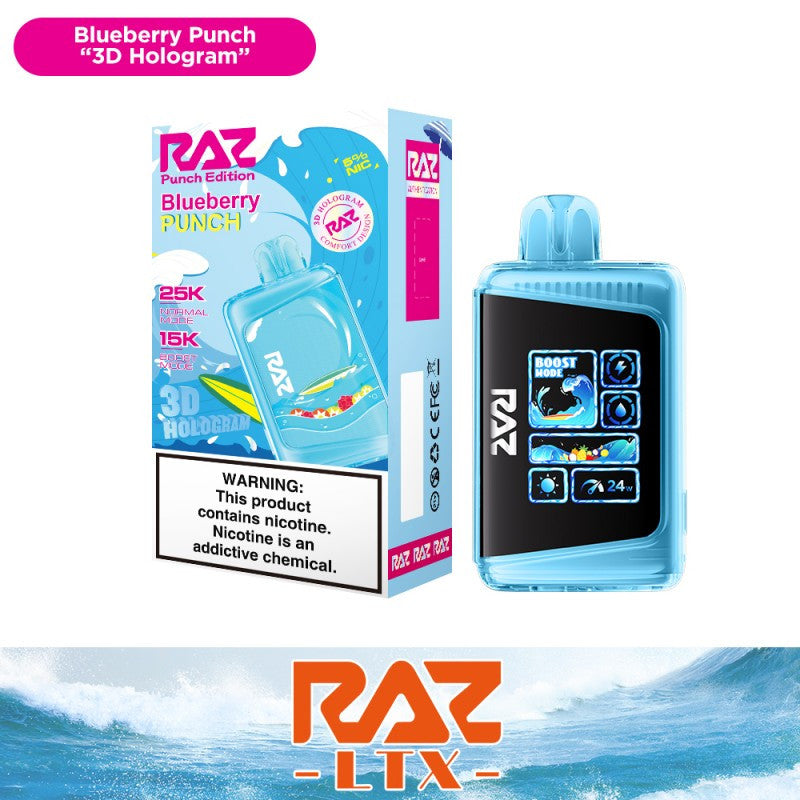Load image into Gallery viewer, RAZ LTX 25K 3D Hologram Punch Edition
