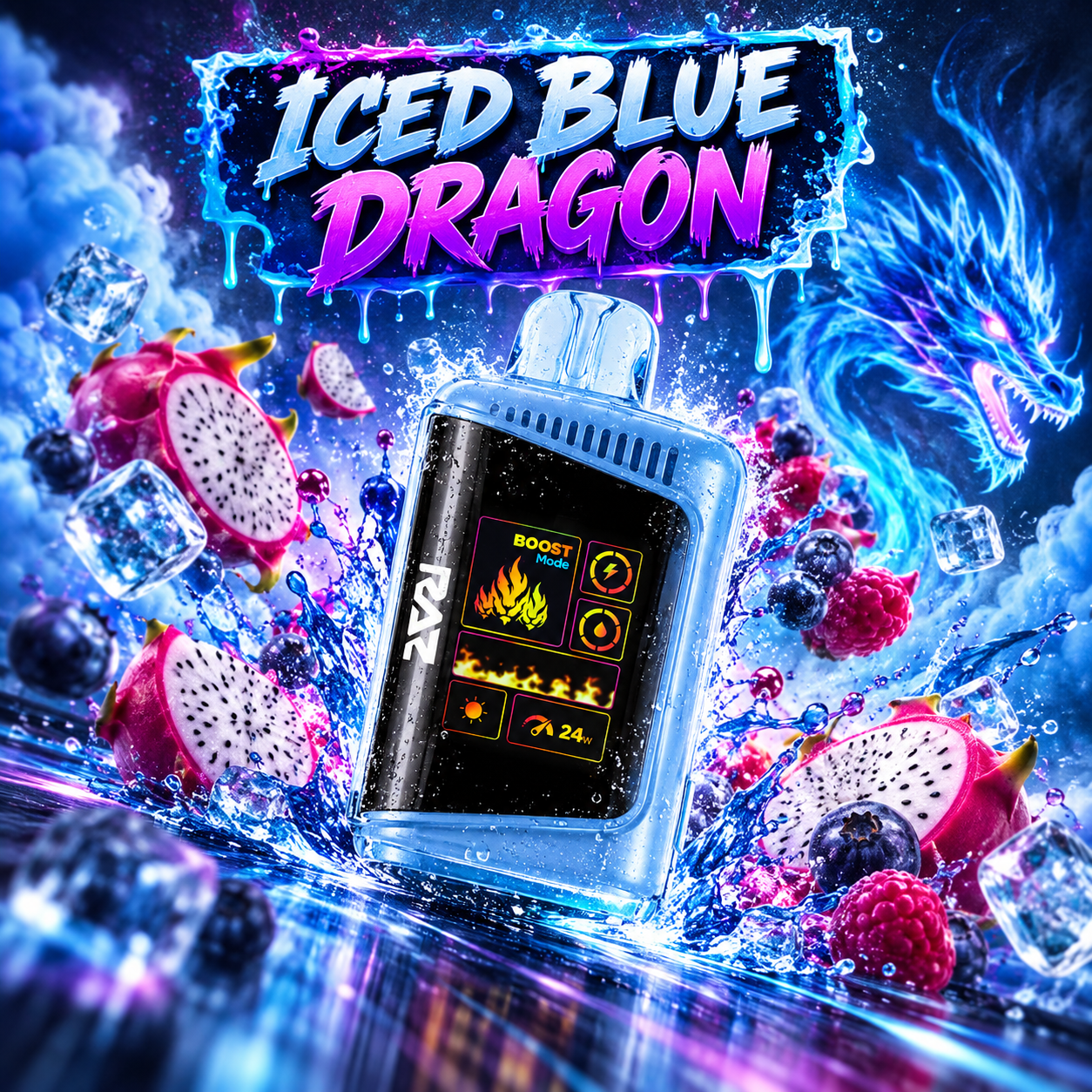 RAZ LTX 25000 - Dragão Azul Gelado