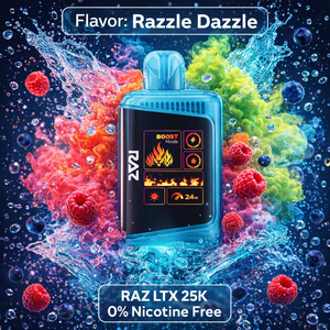 RAZ LTX 25K 0% Nicotine Free | Long Lasting Flavor RAZ LTX 25K 0% Nicotine Free | Long Lasting Flavor