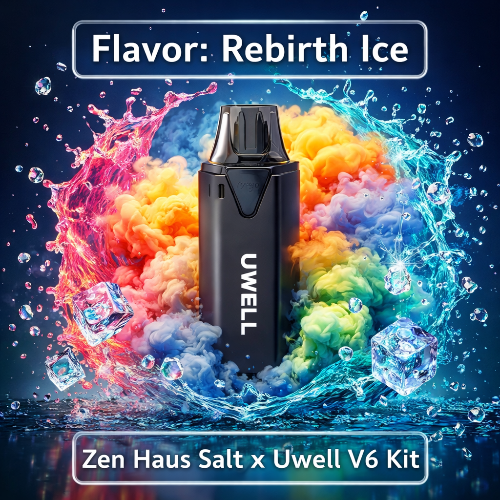 Load image into Gallery viewer, Zen Haus Salt x Uwell V6 Kit
