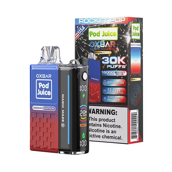 OXBAR x Pod Juice 30K Magické bludisko 2