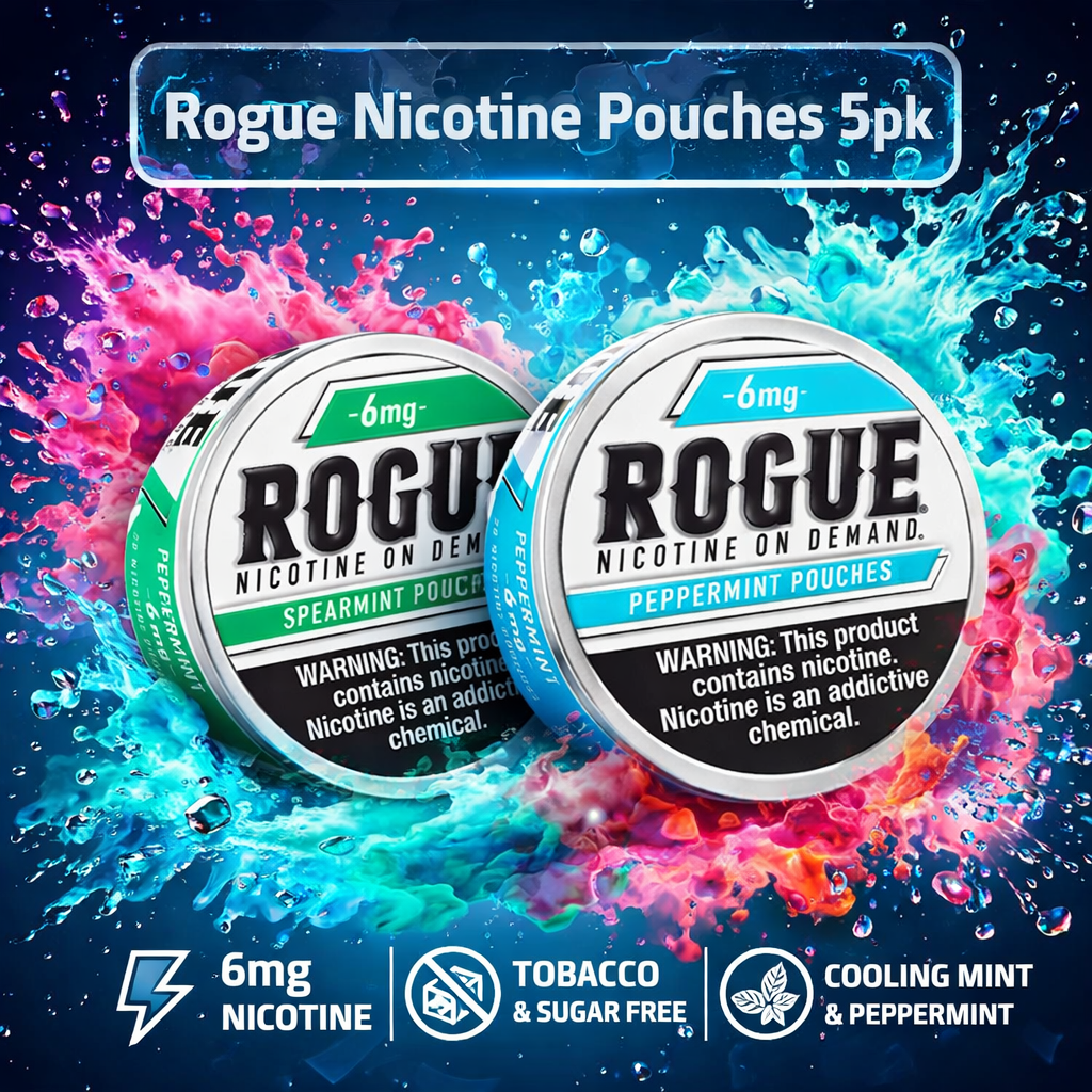 Load image into Gallery viewer, Rogue Nicotine Pouches 5pk
