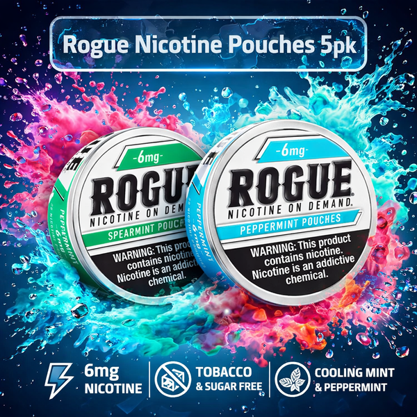 Rogue Nicotine Pouches 5pk - Eladók