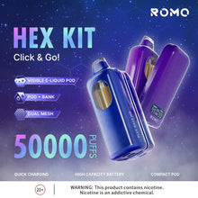 Cargue la imagen en el visor de la Galería, ROMO Hex KIT 50K
