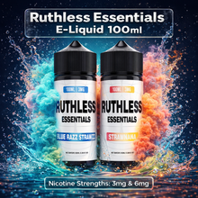 Lataa kuva galleria katsojaan, Ruthless Essentials E-Liquid 100ml
