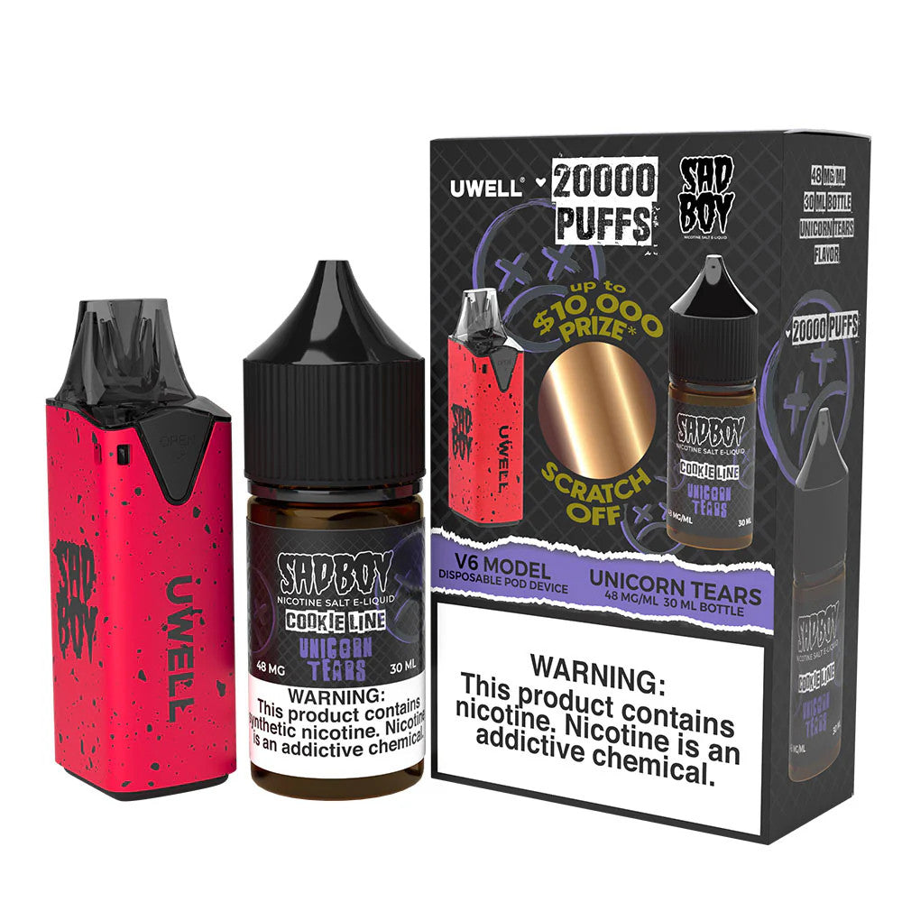 Load image into Gallery viewer, Sadboy Salt x Uwell V6 Kit
