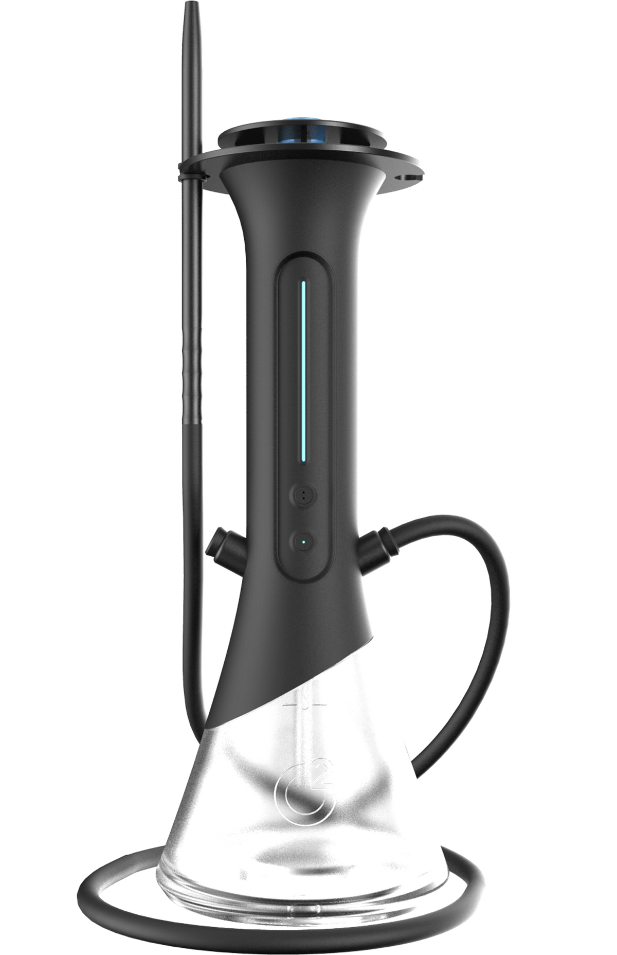 Cachimba C2 – Cachimba electrónica premium – Negro suave