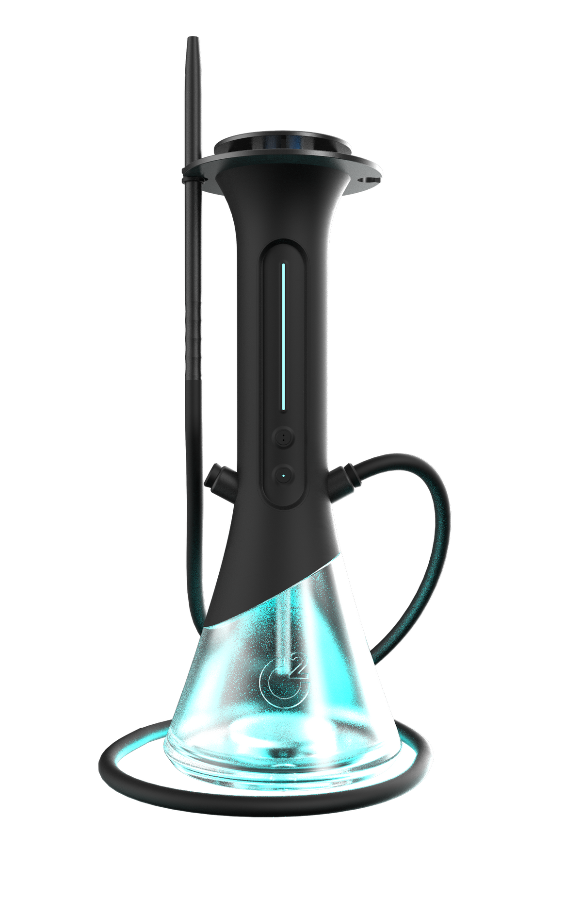 Cachimba C2 – Cachimba electrónica premium – Negro suave