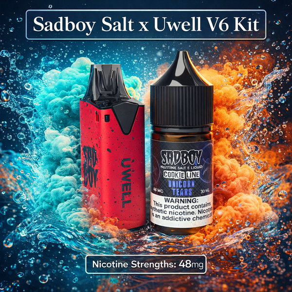 Sadboy Salt x Uwell V6 Kit - Müüjad