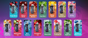 nexa 50000 vape flavors Ultra Original Color:Pink Humulene Greenlight Stateline Disposable Vape