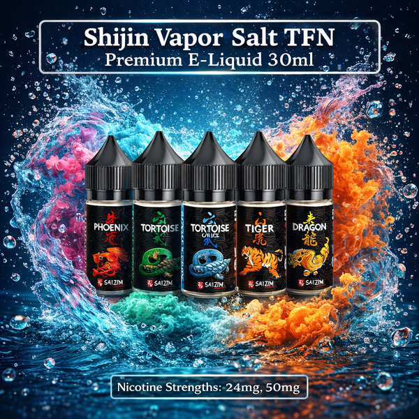 Shijin Vapor Salt TFN Premium E-Liquid 30ml - E-Liquidi Nic Salt
