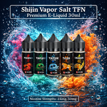 Φόρτωση εικόνας στο πρόγραμμα προβολής Gallery, Shijin Vapor Salt TFN Premium E-Liquid 30ml
