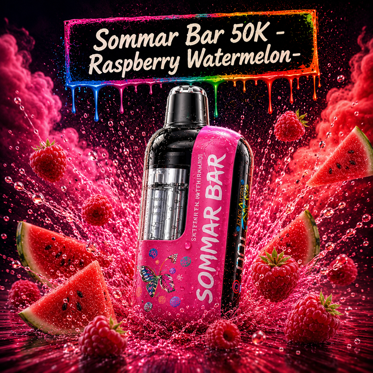 Sommar Bar 50K - Raspberry Watermelon
