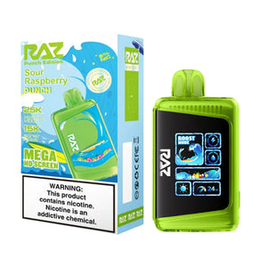 Sour Raspberry Punch Disposable Vape Vapesale24
