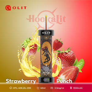 Strawberry Punch - Olit 40K Hookah for Premium Vaping Strawberry Punch - Olit 40K Hookah for Premium Vaping