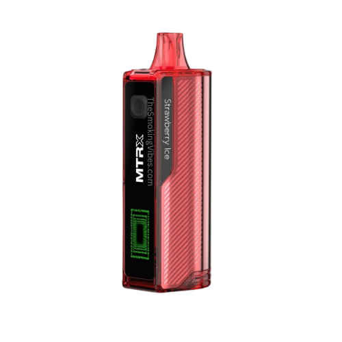 Strawberry Ice - MTRX 12000 - Companhias aéreas de Vape