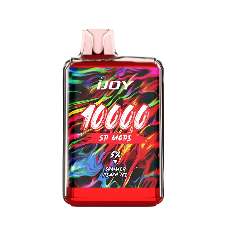 Pêssego de Verão com Gelo - iJoy Bar SD10000