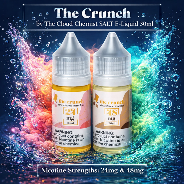 The Crunch by The Cloud Chemist SALT E-Liquid 30ml - Müüjad