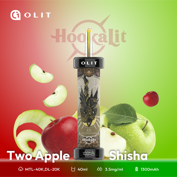 Kaksi Omenashishaa - Olit 40K Hookah - 40K Vapes