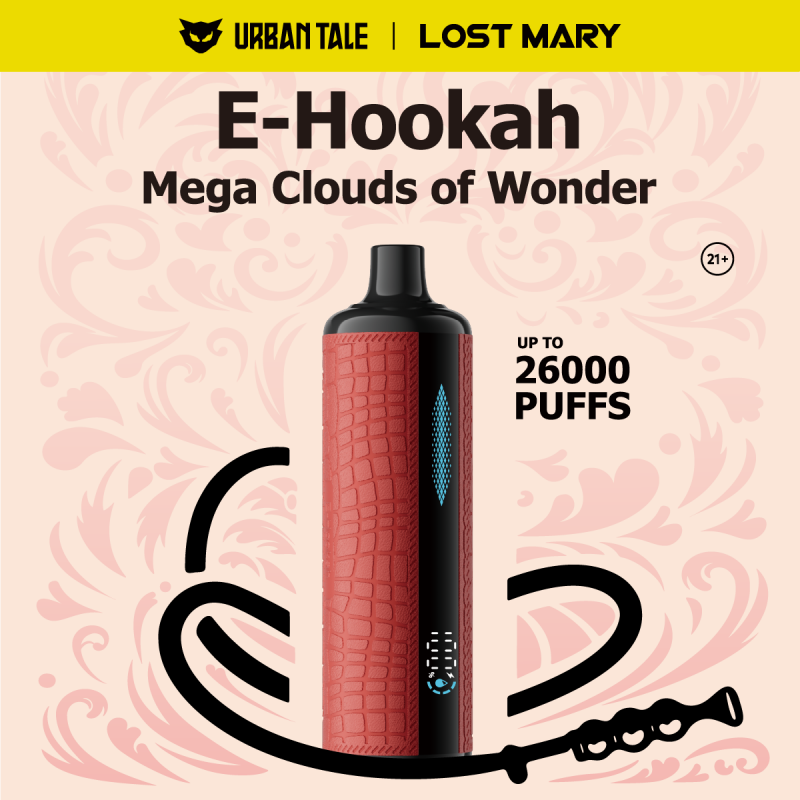 Indlæs billede i gallerifremviser, Lost Mary x Urban Tale E-Hookah 26K
