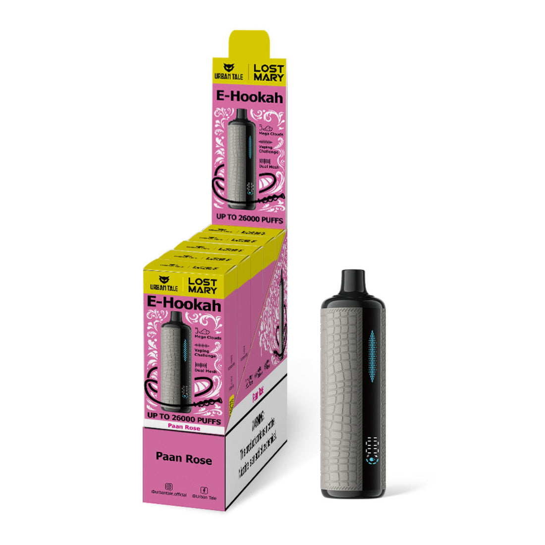 Indlæs billede i gallerifremviser, Lost Mary x Urban Tale E-Hookah 26K

