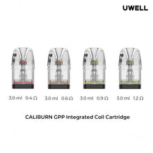 Įkelkite vaizdą į galerijos žiūrovą, Uwell Caliburn GPP Integrated Pods 3pk
