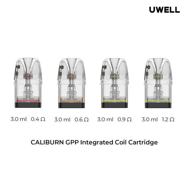 Uwell Caliburn GPP Integrated Pods 3pk - Vape Pods