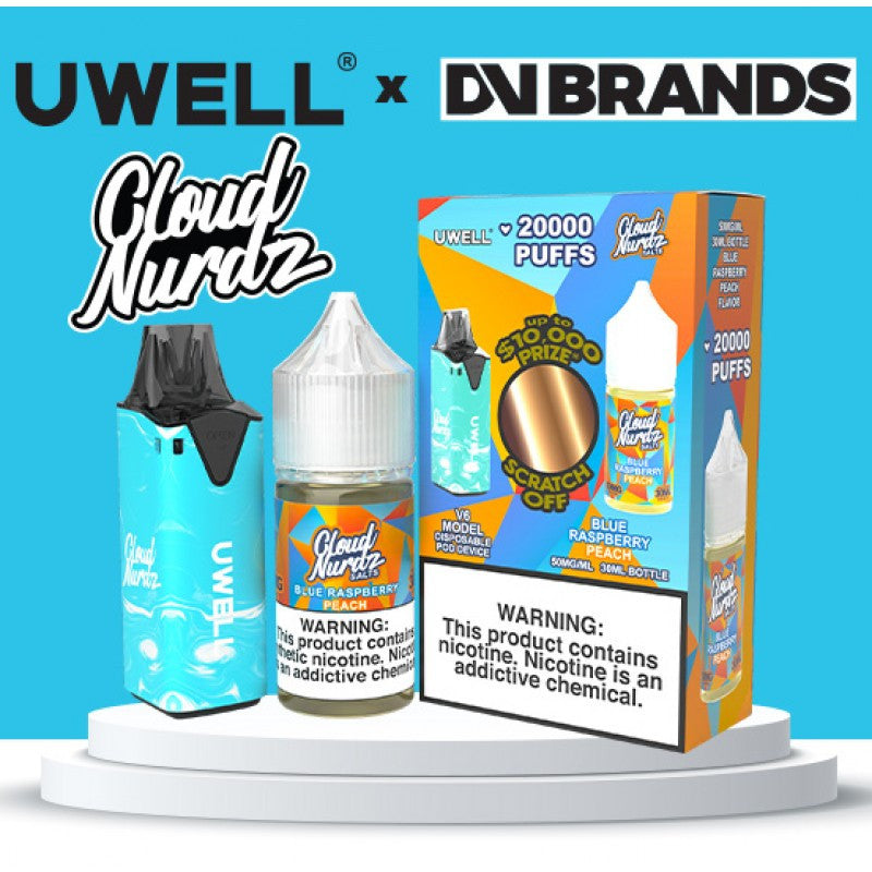 Load image into Gallery viewer, Cloud Nurdz Salt x Uwell V6 Kit
