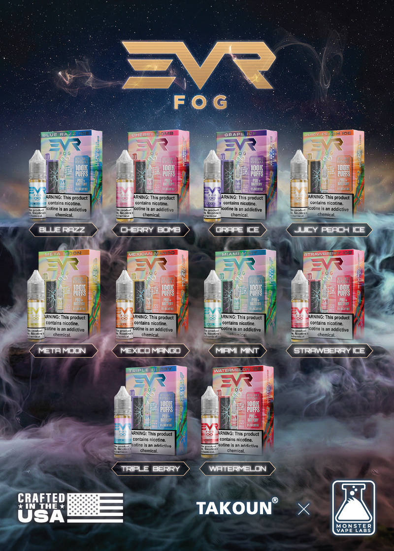 Load image into Gallery viewer, POD reîncărcabil de unică folosință EVRFOG 100K
