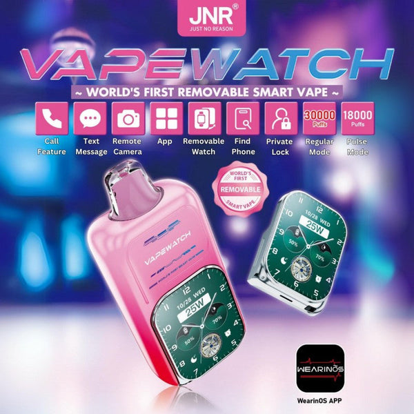 JNR VapeWatch 30K - 20mg Nicotine - Disposable Vapes