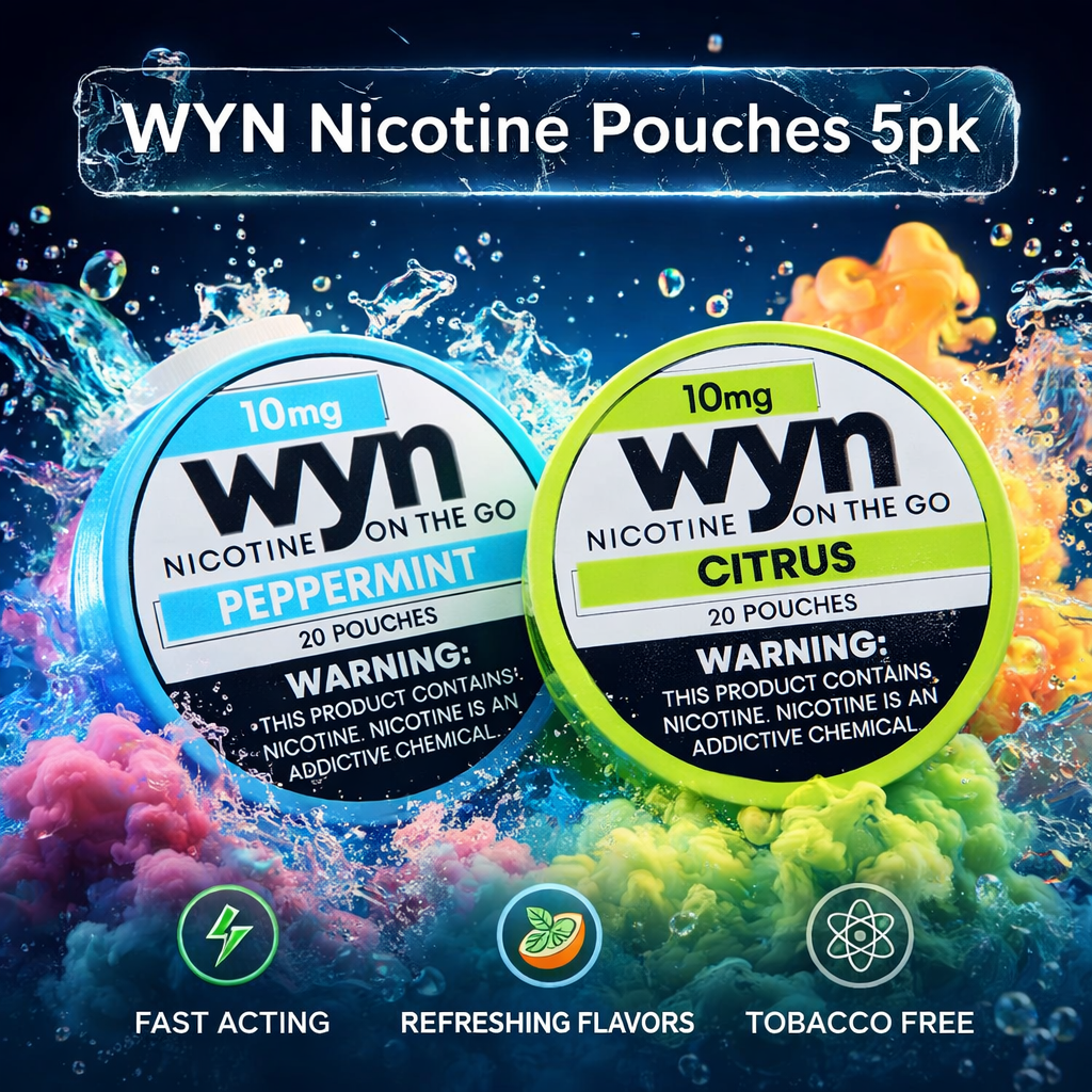 Load image into Gallery viewer, WYN Nicotine Pouches 5pk
