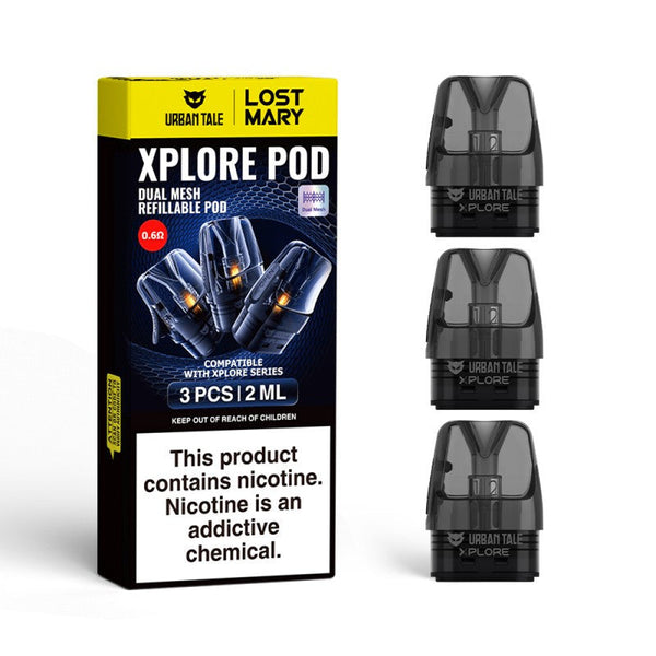 Urban Tale x Lost Mary Xplore Dual Mesh Pods 3pk - Best Sellers