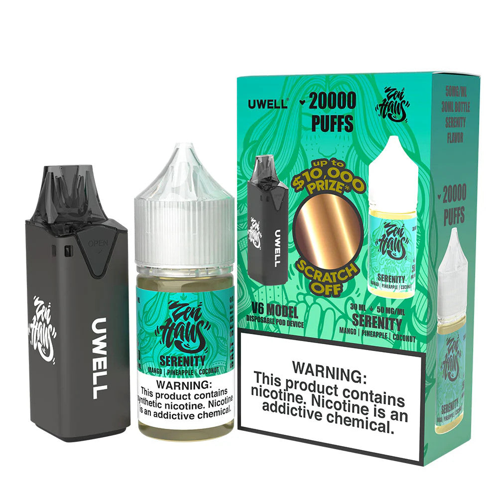 Load image into Gallery viewer, Zen Haus Salt x Uwell V6 Kit
