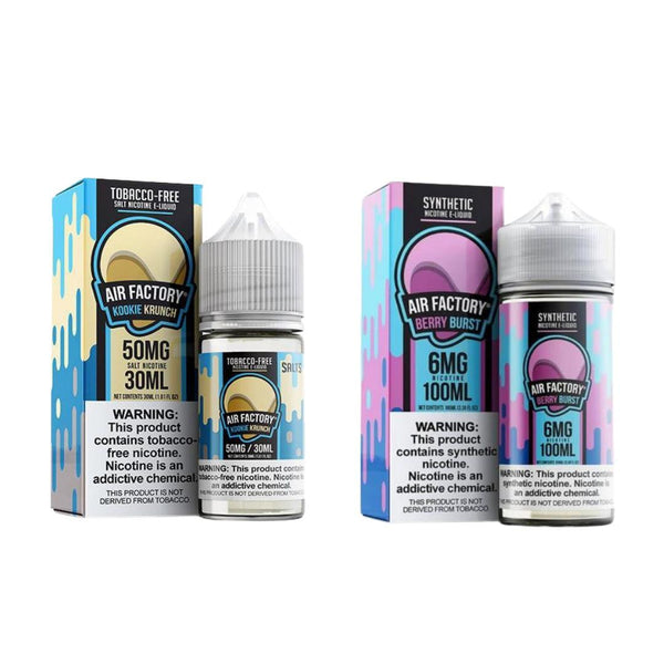 Air Factory TFN Premium E-Liquid 100ml - TFN E-Liquids (Tobacco-Free Nicotine)