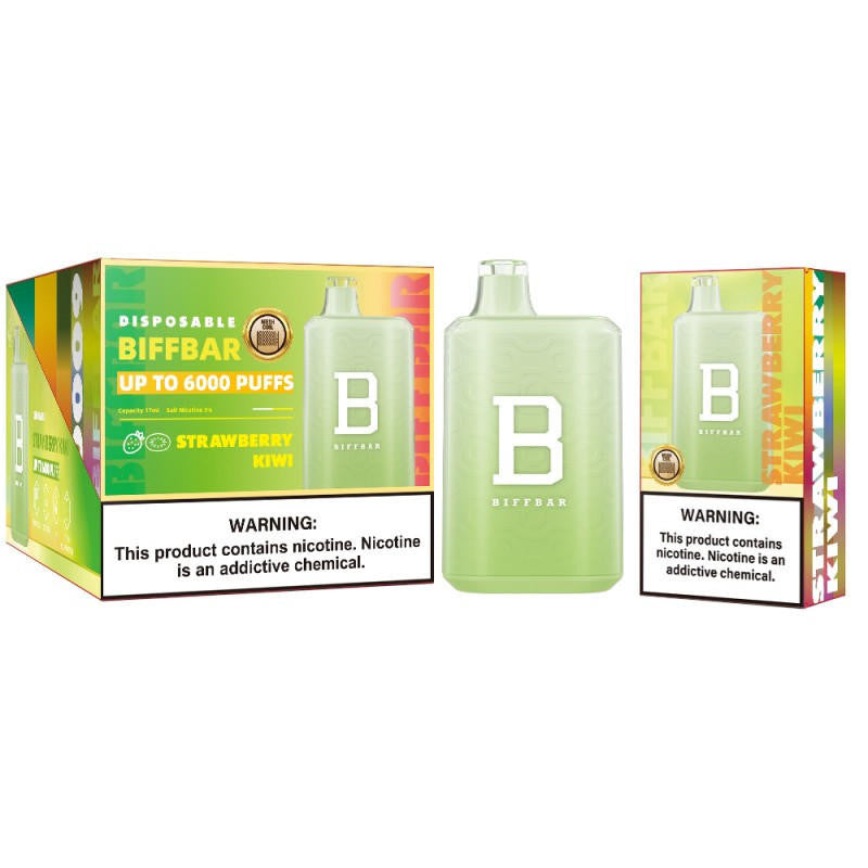 Biff Bar 6000 Rechargeable Disposable Vape 6000 Puffs Biff Bar 6000 Rechargeable Disposable Vape 6000 Puffs