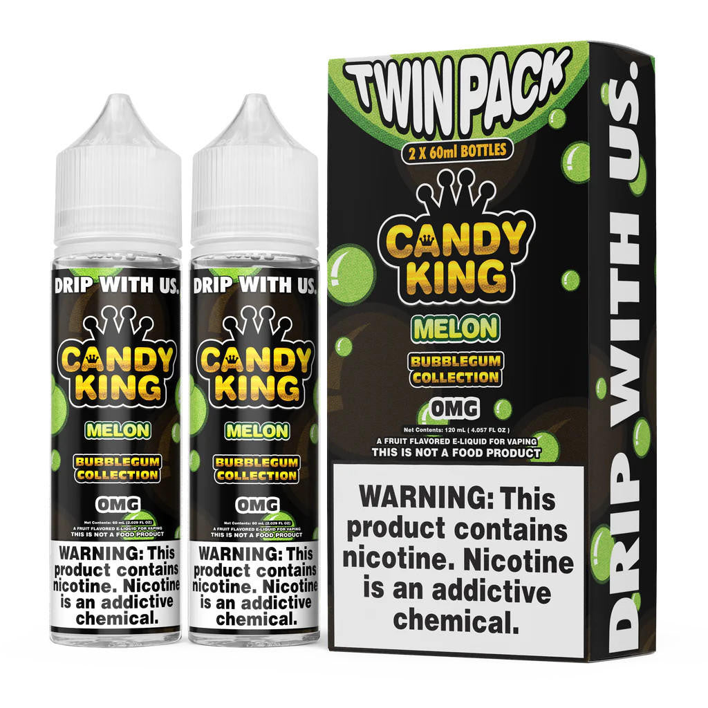 Load image into Gallery viewer, Candy King Bubblegum E-Liquid 60ml Twin Pack
